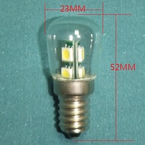 LED refrigerator bulb 2W range hood lamp E14 small screw mouth crystal lamp chandelier sewing machine bulb 220V 24V