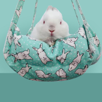 Pet rabbit cotton nest hammock hamster nest with cotton thickened velvet warm Dragon cat nest Dutch pig guinea pig guinea pig sleeping nest