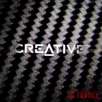 Innovative Creative logo logo metal sticker sound card audio stereo HIFI fever suitable for personal DIY