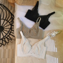 Deep V Coalesch Large Chest Display Small Ultra Slim Sexy Soft Steel Ring Zero Pressure BCD Water Crystal Cup Latex Cup Adjusted Underwear