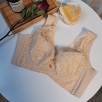 High end series mulberry silk maintenance adjustment type underwear large chest display small and no-dent up-to-drop anti-sagging underwear