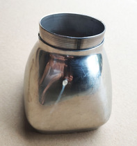 Car GM modified square mouth double out four out tail throat exhaust pipe muffler tail nozzle