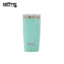 BOTE large capacity stainless steel insulated cup delicate with cover for drinking large belly cup portable 500ML vacuum water glass