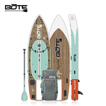 US BOTE POWER PADDLE BOARD PORTABLE INFLATABLE ROAD SUB-BOAT FOLDABLE SURF SLURRIES Paddle Board IRover