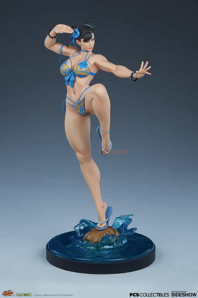 sideshow x pcs 街头霸王 chun-li 春丽 1/4比例雕像 标准版 接单