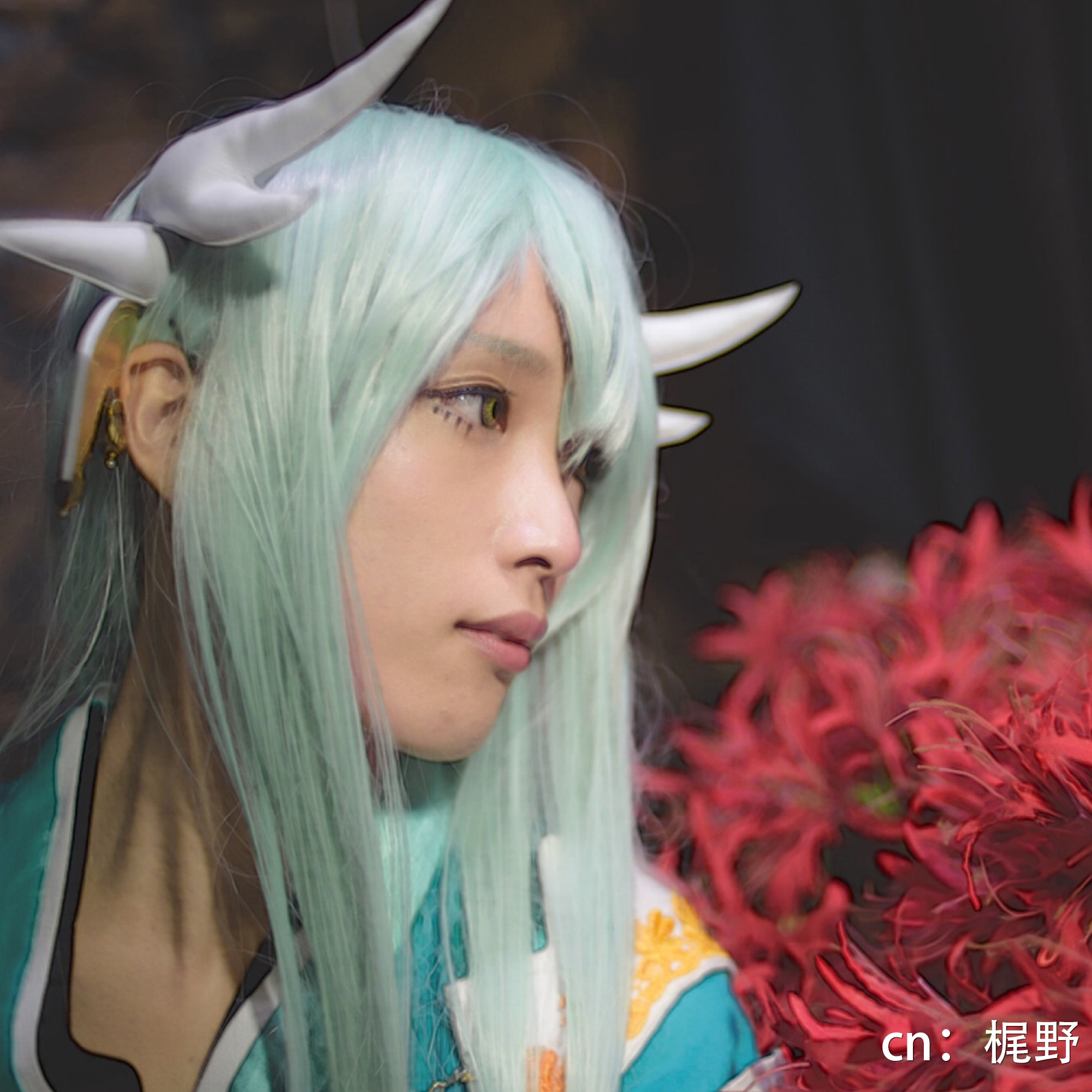 sky 清姬 cosplay假发fate go动漫假毛kiyohime涂山蓉蓉berserker_7折