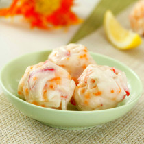Kwantung cooking ingredients hot pot fish balls ~ skewers good stewing point ~ crab seed lobster balls (10 pieces)