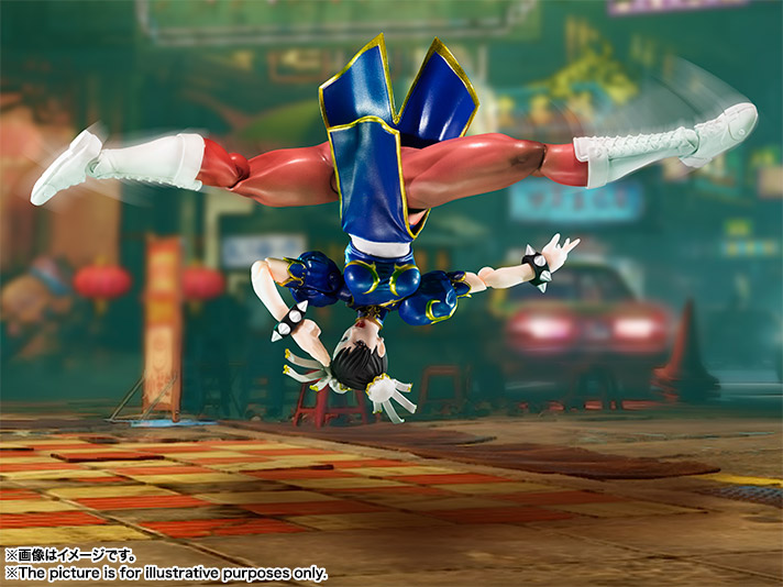 现货bandai 万代 shf 街头霸王 街霸5 春丽 chunli 可动人偶_7折现价
