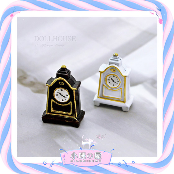 Micro -shrinking and playing retro clock hanging bell mini model 1:12 OB11 doll house dollhouse E104 Micro -shrinking and playing retro clock hanging bell mini model 1:12 OB11 doll house dollhouse E104