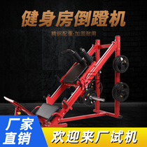 Gym studio commercial two-in-one inverted pedal machine professional leg hip strength oblique squat one Huck squat