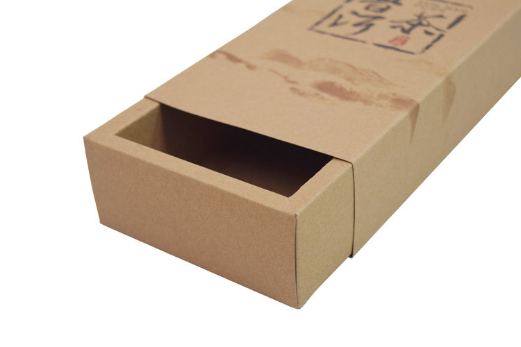 礼品盒牛皮纸盒茶叶花茶白卡盒包装盒抽屉盒首饰盒袜子卡纸盒包装