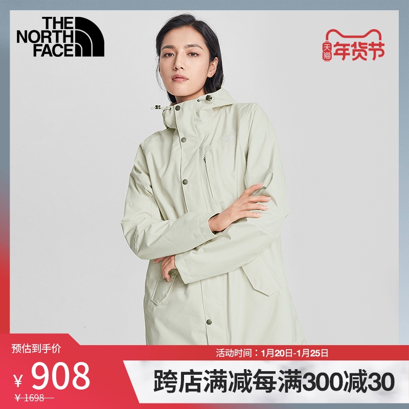 TheNorthFace北面硬壳夹克女户外防水透气上新|4UCF 