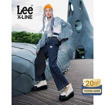 LeeXLINE 21 autumn new comfortable medium blue female bib trend LWB0017105PC-651