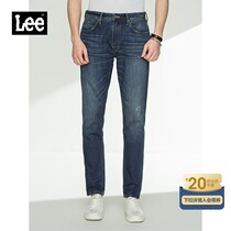 Lee mall with the same 101 21 spring and summer new 731 small straight feet thin blue mens jeans L147315DB77T