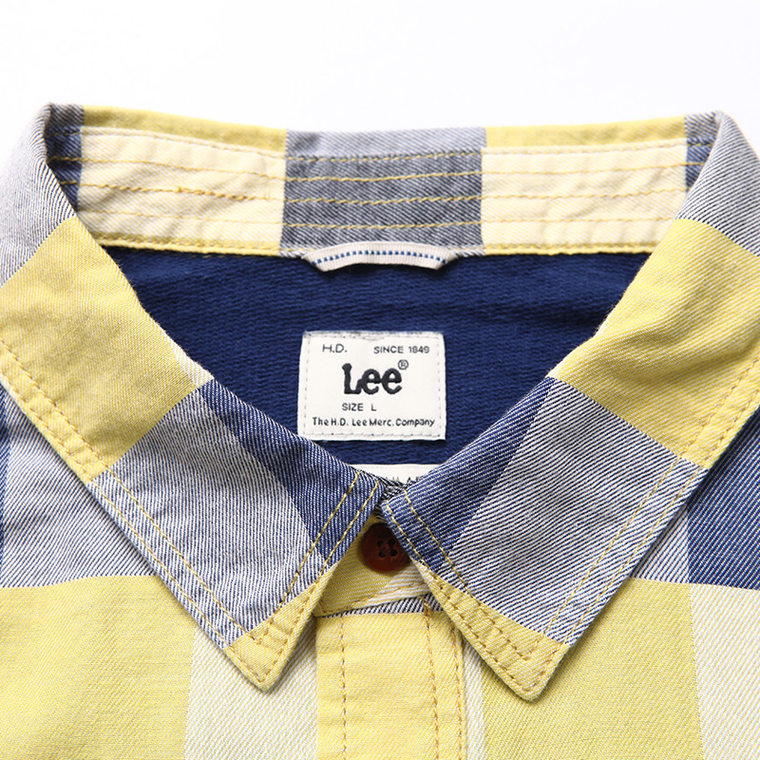 【2015春夏新品】Lee专柜正品 男士长袖衬衫|L14043Q63S86