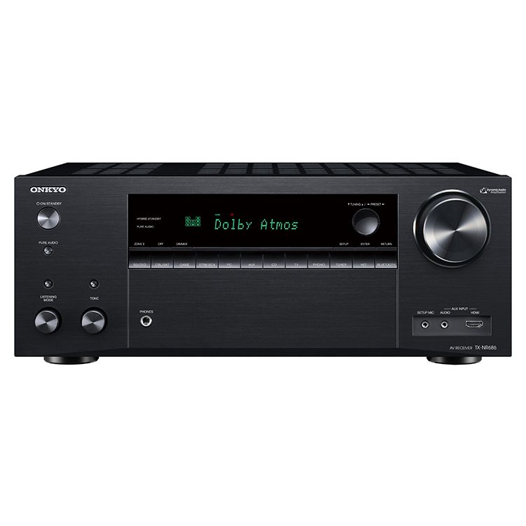 onkyo / anqiao tx-nr686 7.2 channel domestic av dolby panoramic thx amplifier imported bluetooth