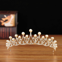 Kids Hair Accessories Girls Crown Headgear Princess Hair Hoop Crown Girls Rhinestone Crown Performance Accessories