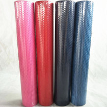 Solid 90cm extended mesh foam shaft muscle relaxation roller lean leg fitness yoga stick massage stick