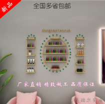 Nail Polish glue frame subnet red shelf wall hanging nail polish storage rack cosmetics shelf display rack counter