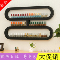 Cosmetics rack nail shelf display rack wall-mounted nail shop shelf European nail-type oil Cabinet