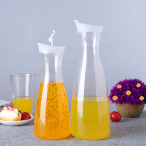 Plastic acrylic PC high temperature delicate juice jug Transparent jug Beverage jug Flower tea jug Fruit teapot