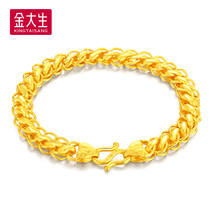 Ким Дэ Шэн изготавливает ювелирные изделия для ног 999 тайский плоский золотой браслет мужские свадебные украшения K262 / A