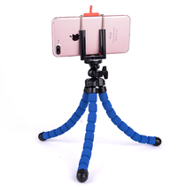 Mobile phone camera outdoor photo shooting Universal tripod Mini portable support tripod phone live bracket desktop