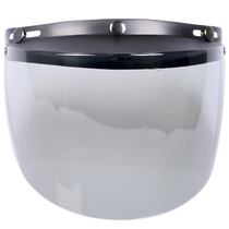 Taiwan China anti-UV motorcycle helmet Harley helmet mirror long buckle mirror four color into 16CM