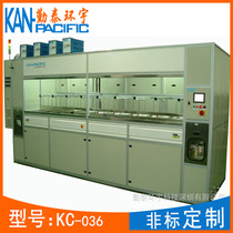 Ultrasonic Cleaner Industry Fully Automatic Optical Lenses Vacuum Coating Front Cleaner KAN PACIFIC