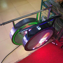 Round Led Advertising Screen Full Color Outdoor Highlight Electronic Screen Bifacial LED Display Light Box Manufacturer Direct