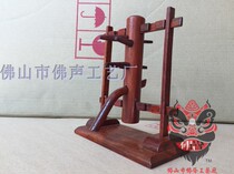 Value popular mini boutique wooden pile model small furnishings mahogany pile frame Wing Chun martial arts gift collection gifts