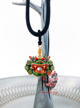 Value-added popular Chinese style Lufeng Unicorn pendant Traditional lion head necklace jewelry Lion dance lion drum Lion gift