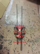 Promotion Foshan lion head stainless steel flagpole inserted flag supplies performance South lion lion lion dance lion lion lion dance south lion props