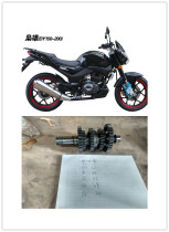 Original Dayun Dayang motorcycle engine parts 150-200 type hero spindle countershaft main countershaft