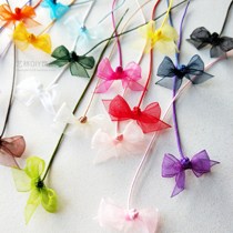 0 8mm snow yarn butterfly knot earline original hand for temperamental superfairy earrings braided ear rope full of three