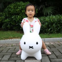 Japanese Ides design Mifei rabbit inflatable chair Bruna bonbon creative children Chair gift
