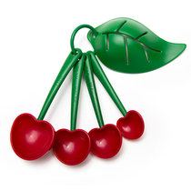 Israel Ototo Design Moms Cherry Measuring Spoon and Egg White Separator Mon Cherry
