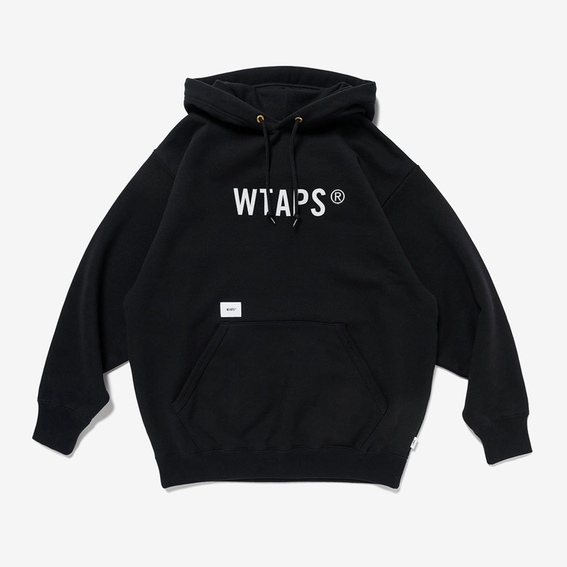 四季出品国仓WTAPS SIGN HOODY COTTON TSSC休闲连帽卫衣男款24SS