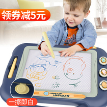 Childrens drawing board magnetic writing board pen baby baby children toy 1-3 years old 2 children color magnetic graffiti