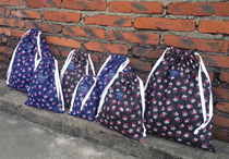 Simple life Multi-size cashier bag pure cotton Wanna with finishing bag containing bag travel containing finishing bag