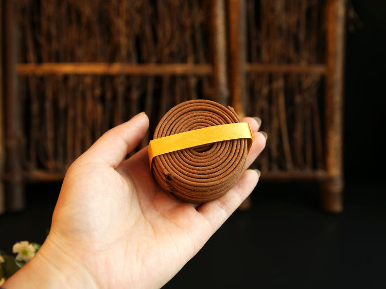 美真香天然檀香室内熏香卫生香佛教用品 供佛环保老山牌盘香