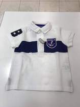 National present miki Japan DB little black bear boat anchor short sleeve polo