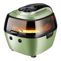 Han Show Air Fryer Home Visualization Large Capacity No Oil Smoke ceramic Non-stick Liner Smart Friar Machine