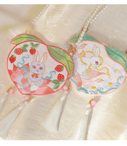 Cute rabbit children Hanba baby girl antique baby baby baby bag bag bag bag bag pearl bag clothing accessories shell bag bag