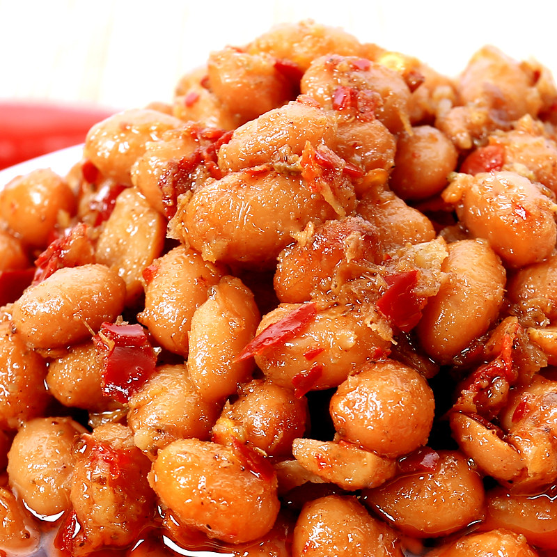 湖南江华瑶族特产王老三茶油腊八豆 豆瓣酱霉豆子酱农家自制豆鼓