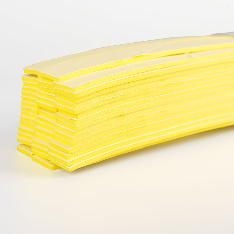 高弹过桥海绵条 圆压圆刀模切用背胶海绵条 印刷模切专用弹力胶6mm