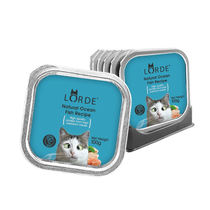 LORDE Ridou Cat Canned Cat Food Box Kittens snacks as young cat wet grain 90% with meat cans 6 cans