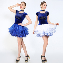 Three-step dance dress Modern dance dress Latin dance dress Ballroom dance dress National dance dress Dress Jitba dress