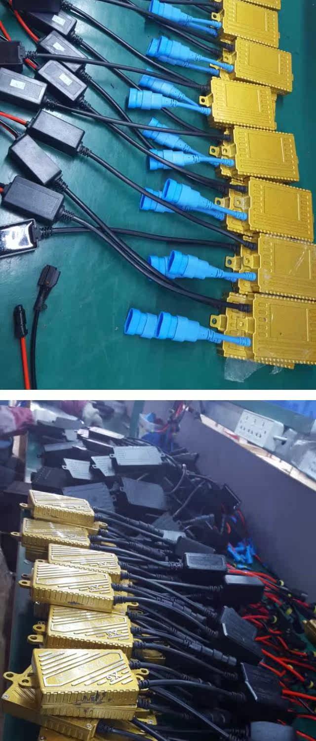 一路凯歌汽车安定器12v 55w hid快启屏蔽线款安定器氙气灯镇流器