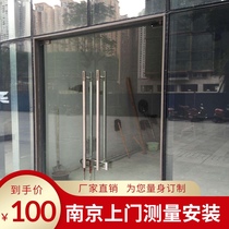 Facade room tempered glass door sliding door office door flat door pop door double door single door shop door